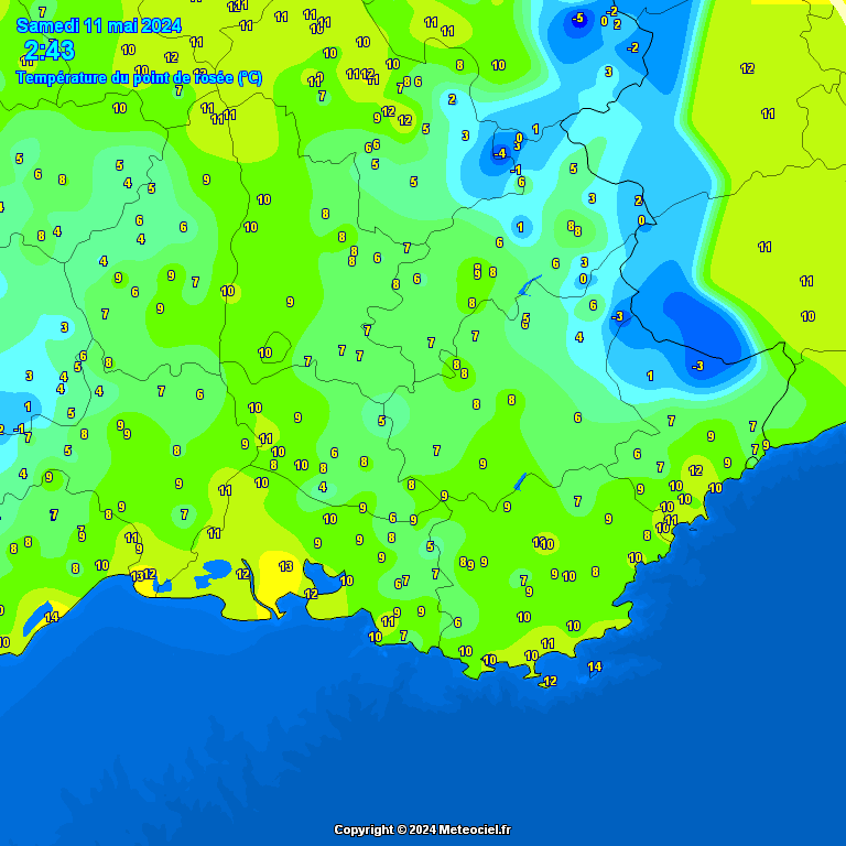 Temperature - point de rose