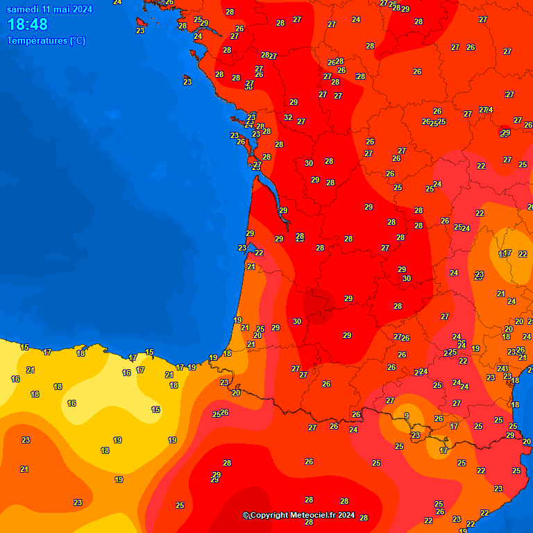 Temperatures