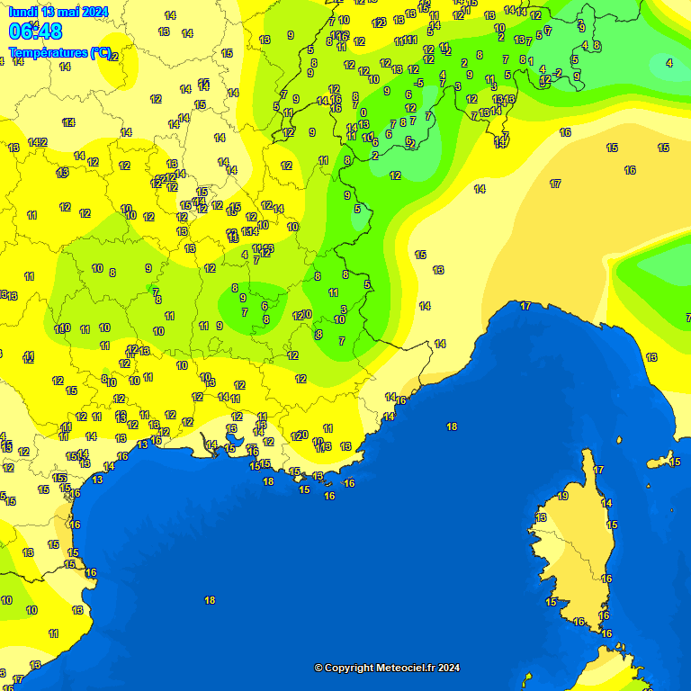 Temperatures