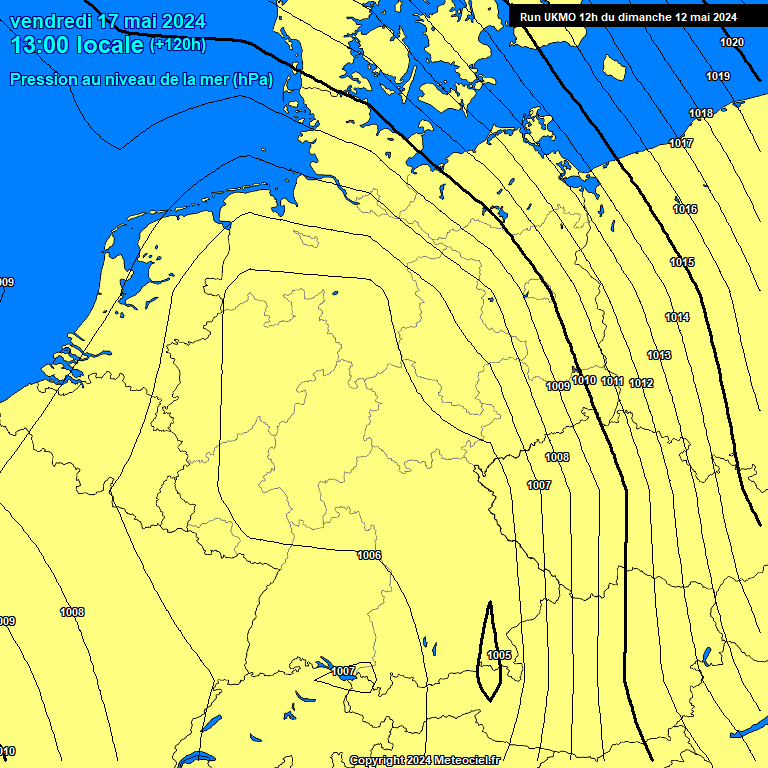 Modele UKMO - Carte prvisions  Archives